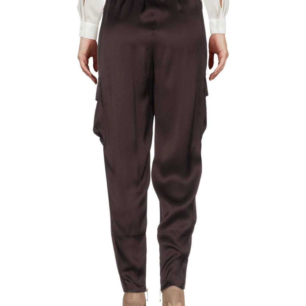 Just Cavalli size 42 Brown  cargo pants. NWT - Picture 2 of 14